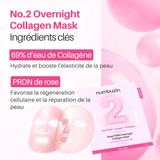 Rose PDRN Overnight Collagen Mask Numbuzin France