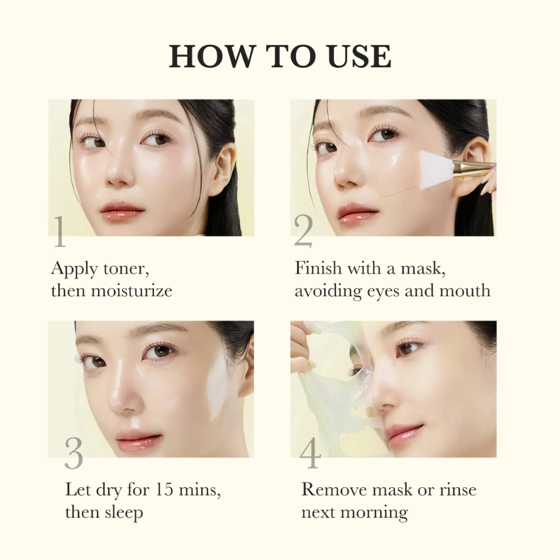 Kojic Acid Turmeric Night Wrapping Mask Medicube France