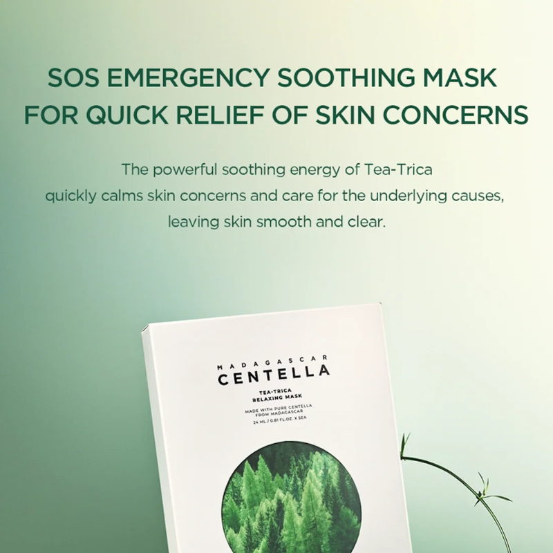 Tea-Trica Relaxing Mask Skin 1004 France