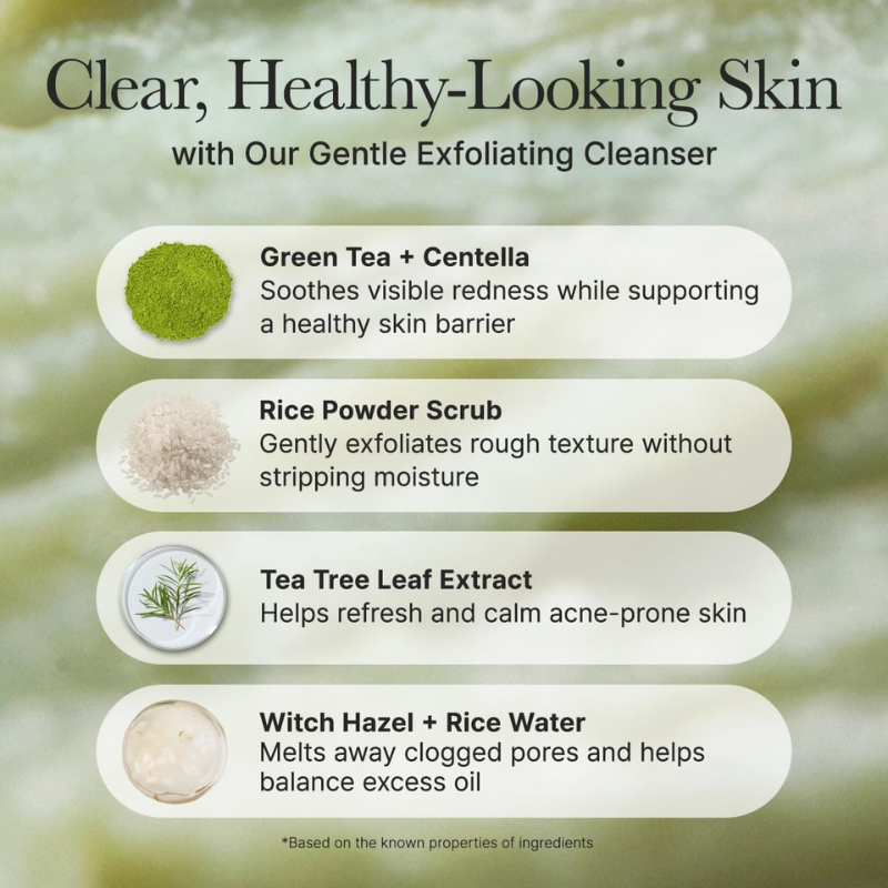 Fresh Green Rice Mochi Cleanser Arencia France kbeauty