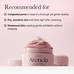 Fresh Rosehip Rice Mochi Cleanser Arencia France kbeauty