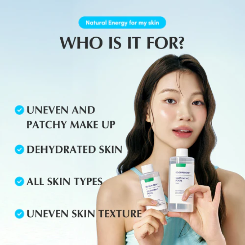 Swimming Pool Toner Eqqualberry France kbeauty