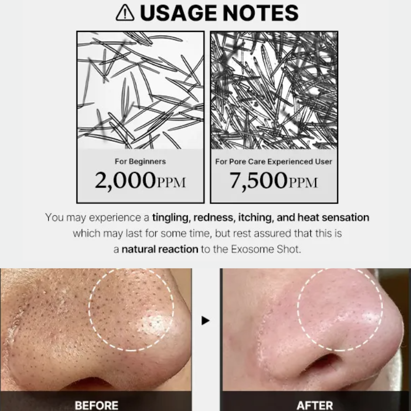 One Day Exosome Shot Pore Ampoule 7500 medicube France