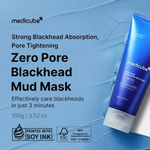 Zero Pore Blackhead Mud Mask Medicube France