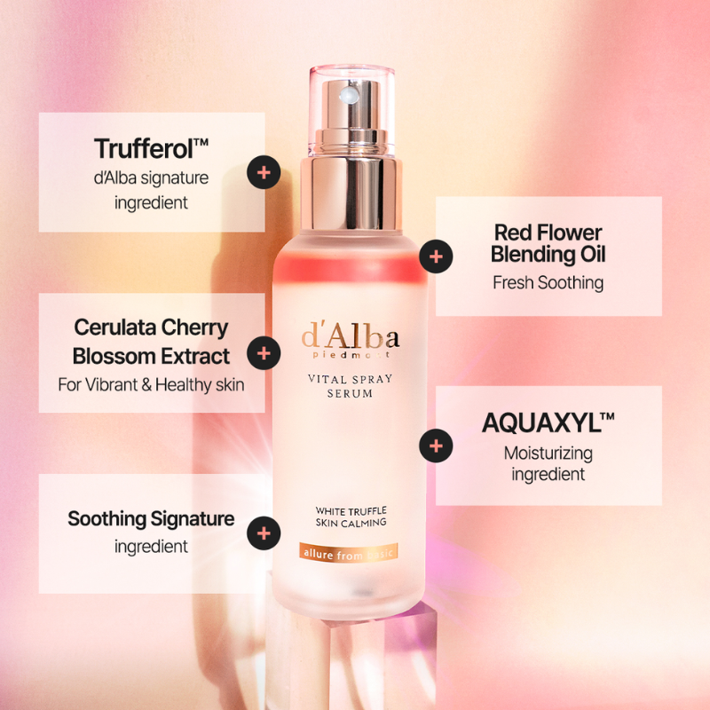 White Truffle Vital Spray Serum d'alba France 