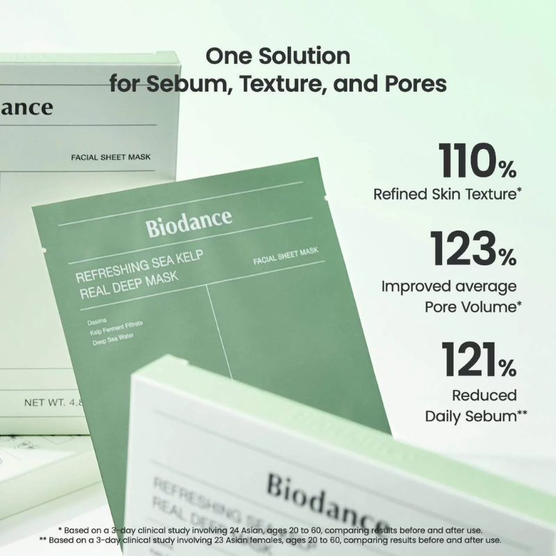 Refreshing Sea Kelp Real Deep Mask Biodance France