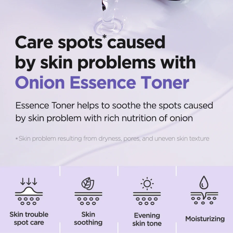 Onion Newpair Essence Toner Isntree France kbeauty