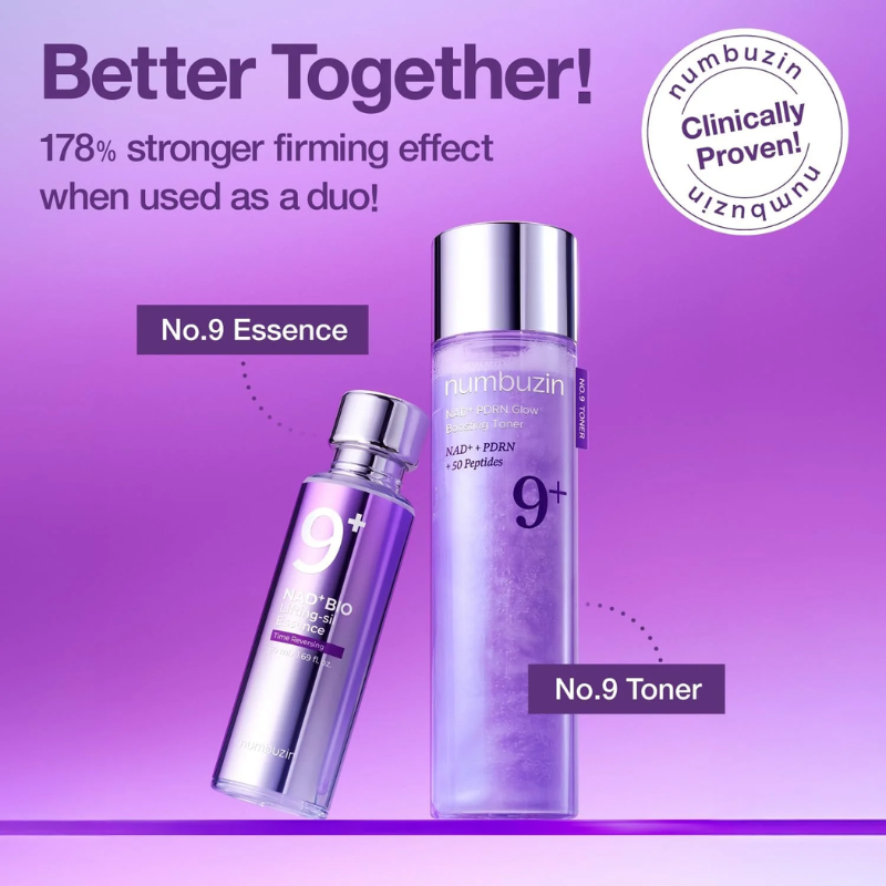 NAD+ PDRN Glow Boosting Toner Numbuzin France