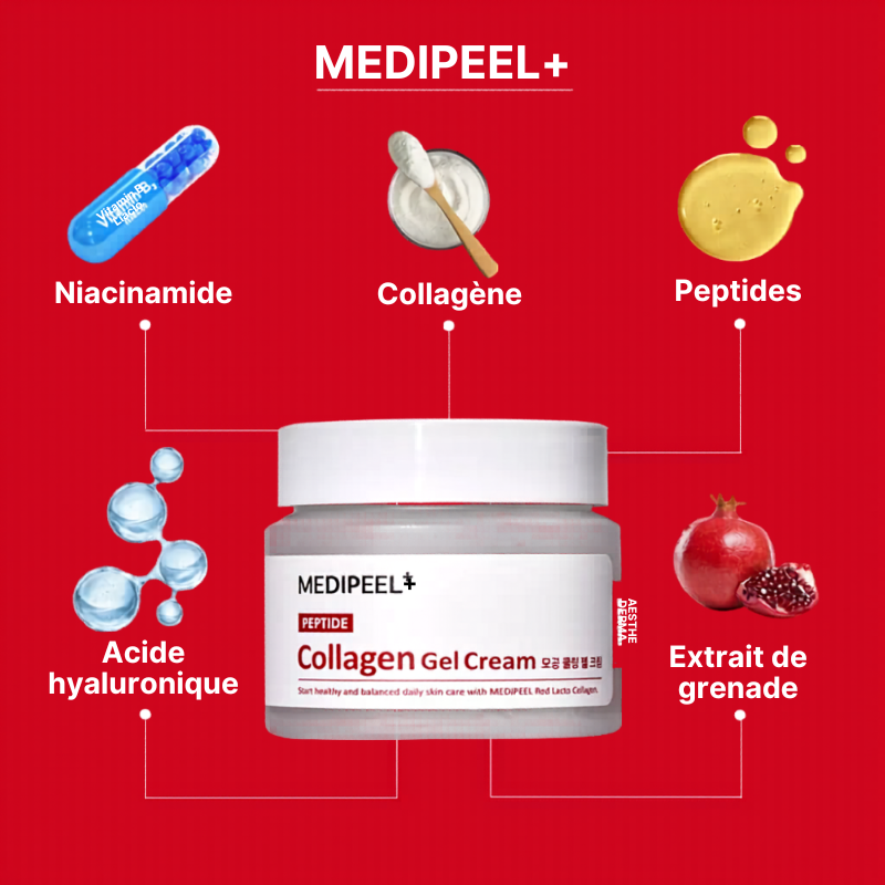 Peptide Collagen Gel Cream Medipeel France