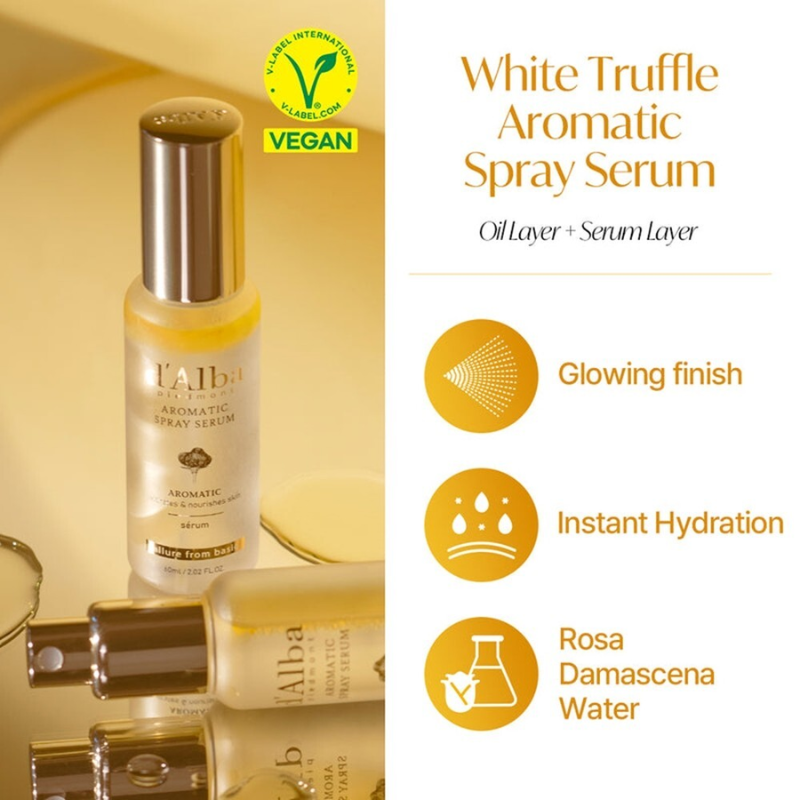 White Truffle First Aromatic Spray Serum d'alba France