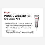Peptide 9 Volume Bio Tox Trial Kit Medipeel France