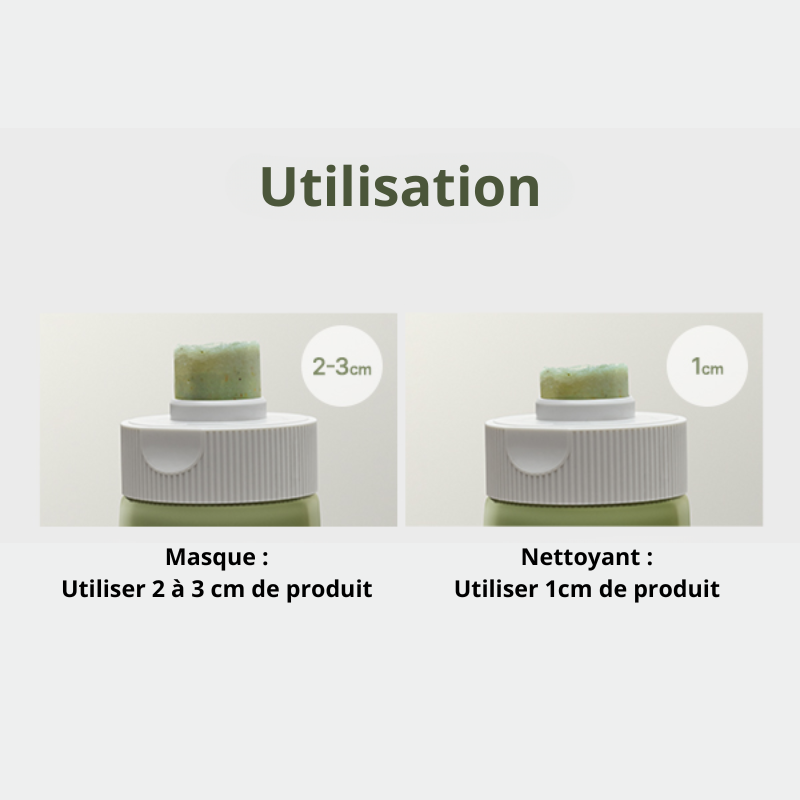 Green Tea + LHA Deep Pore Rice Cake Cleanser Arencia France