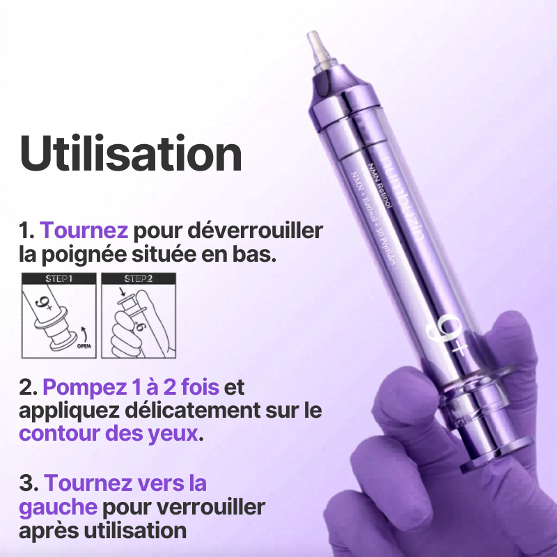 NAD+ Retinol Volumetox Eye Cream Numbuzin France