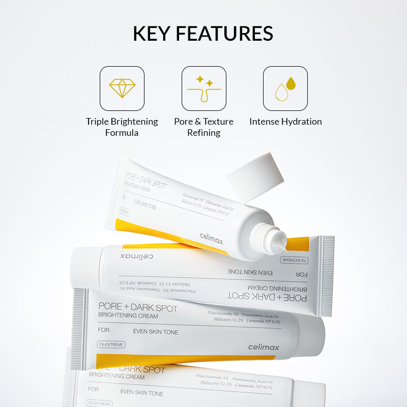 Pore+Dark Spot Brightening Cream Celimax France 