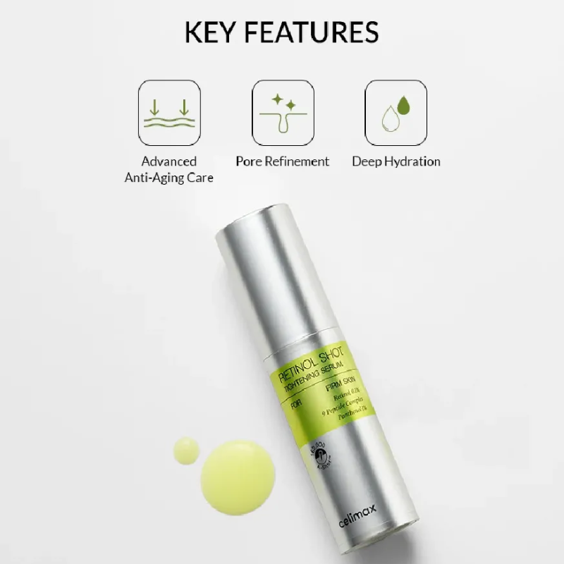 The Vita-A Retinol Shot Tightening Serum Celimax France kbeauty