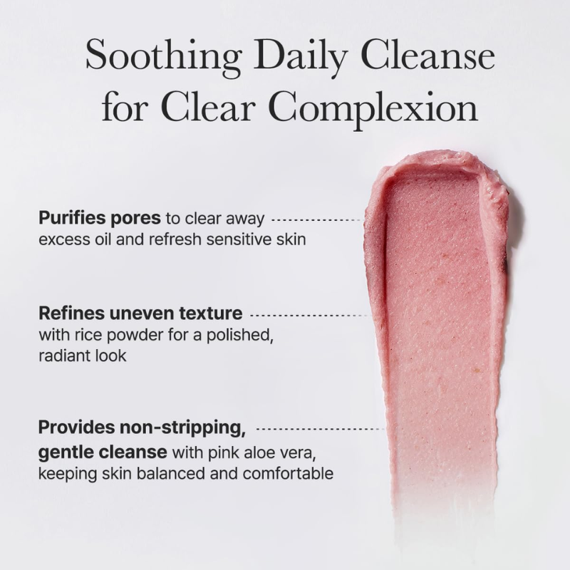 Fresh Rosehip Rice Mochi Cleanser Arencia France kbeauty