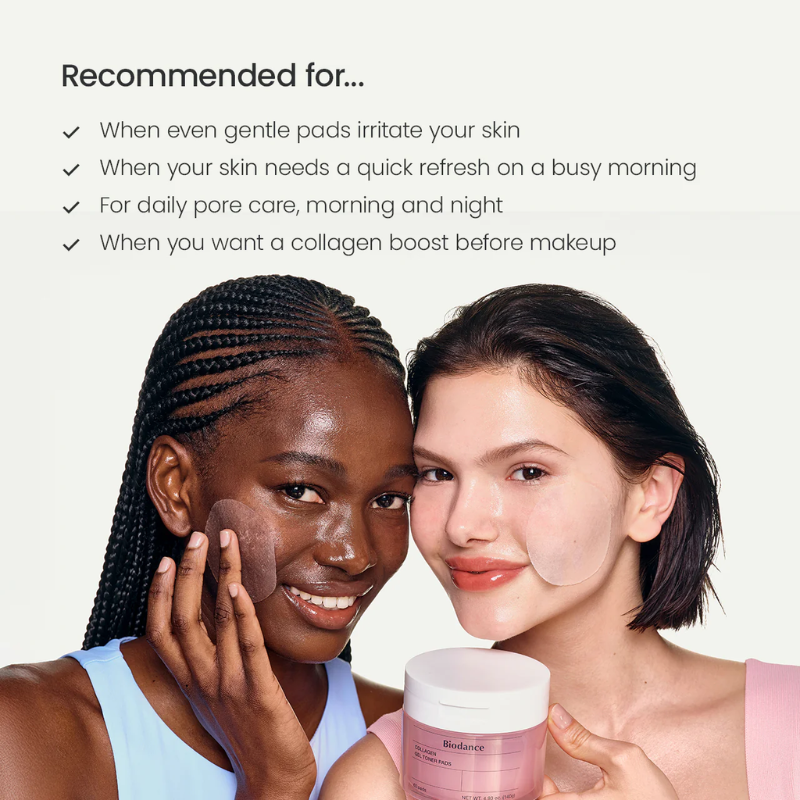 Collagen Gel Toner Pads Biodance france