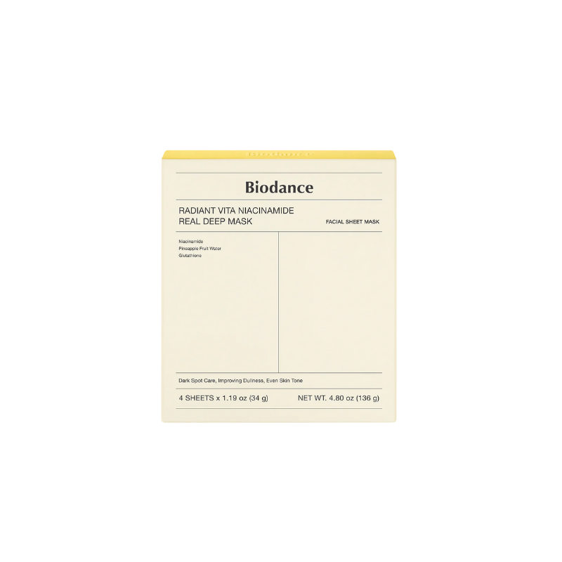 Radiant Vita Niacinamide Real Deep Mask Biodance France