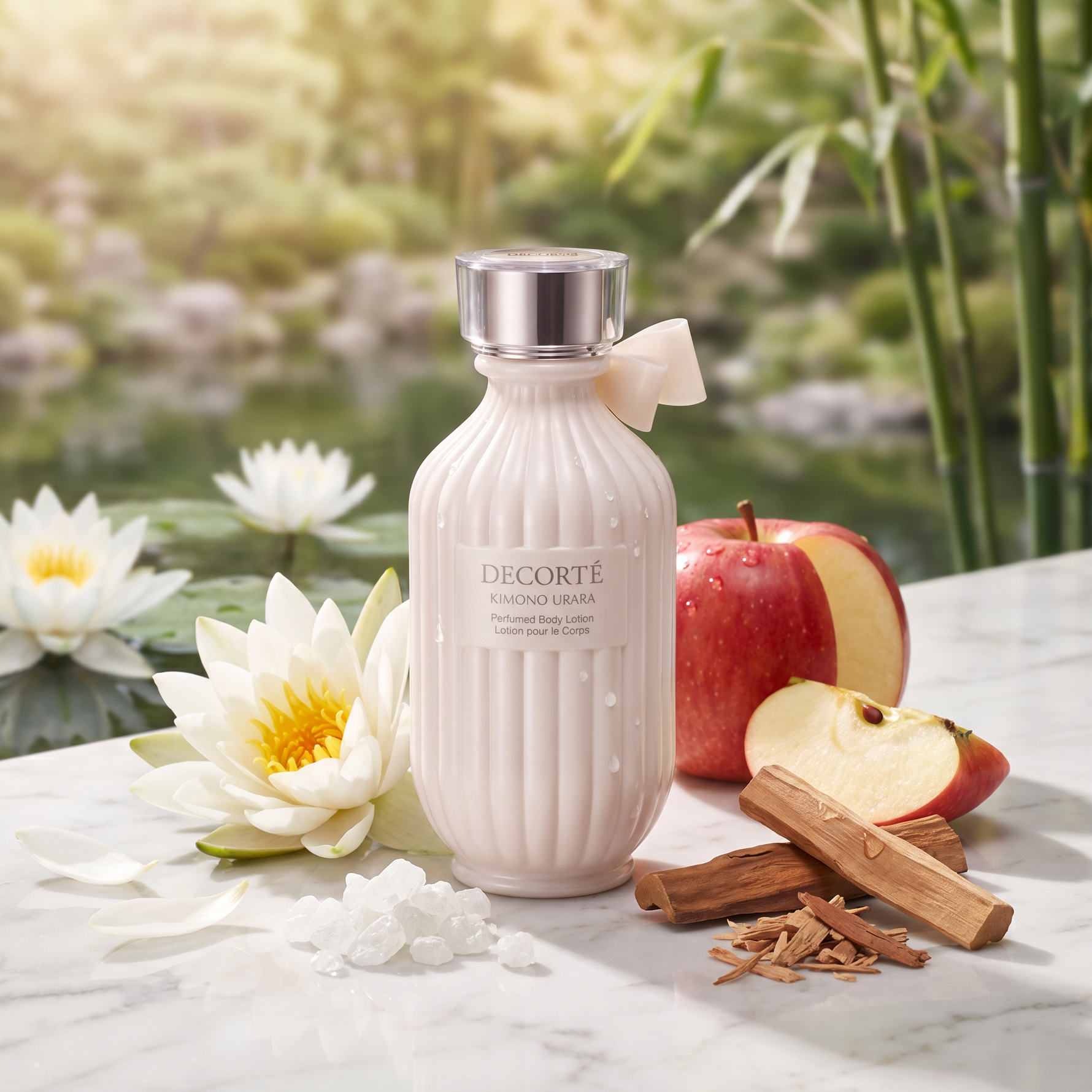Lotion parfumée corps KIMONO  URARA Decorté France
