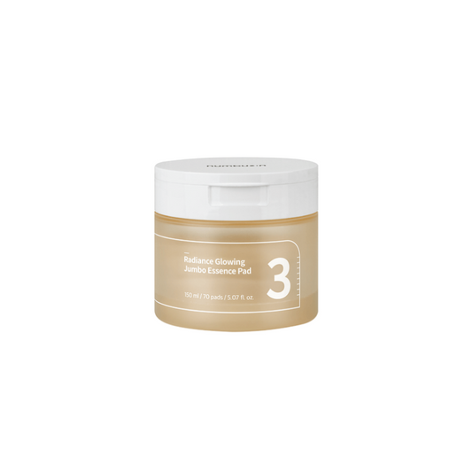 No. 3 Radiance Glowing Jumbo Essence Pad - Illuminating Facial Flakes