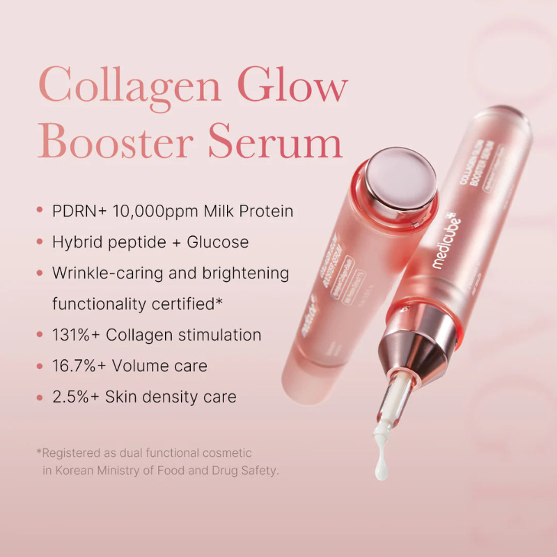 Collagen Glow Booster Serum medicube France kbeauty