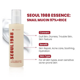 Seoul 1988 Essence : Snail Mucin 97% + Rice