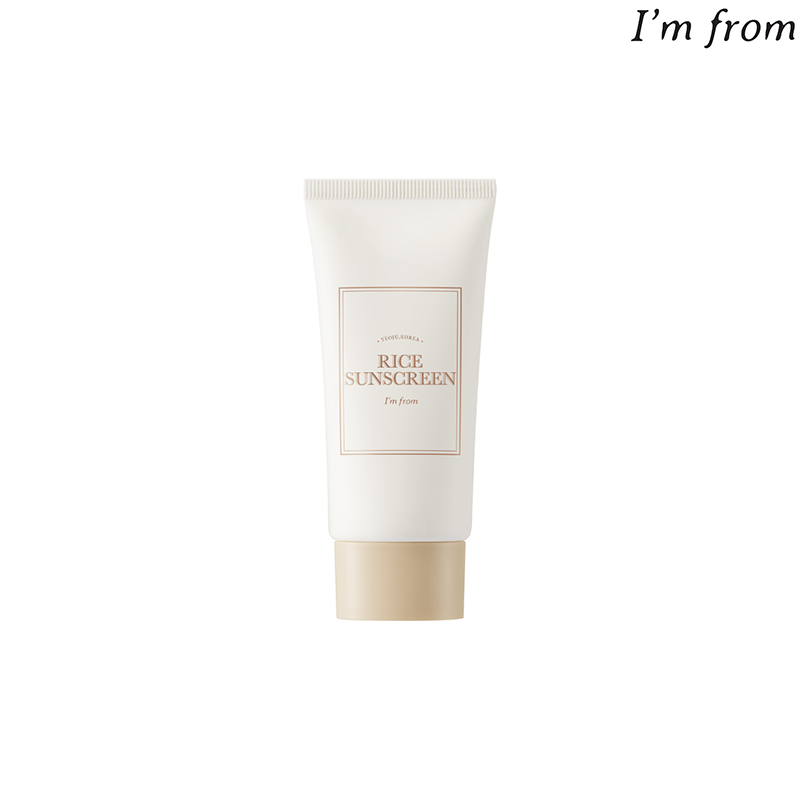 I'm From Rice sunscreen France Kbeauty