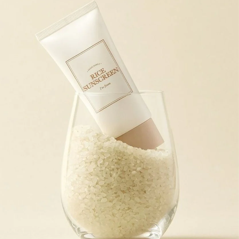 I'm From Rice sunscreen France Kbeauty solaire minéral