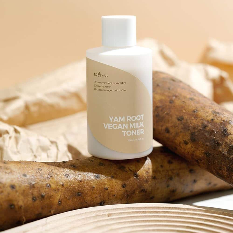 Isntree Yam Root Vegan Milk Toner France kbeauty