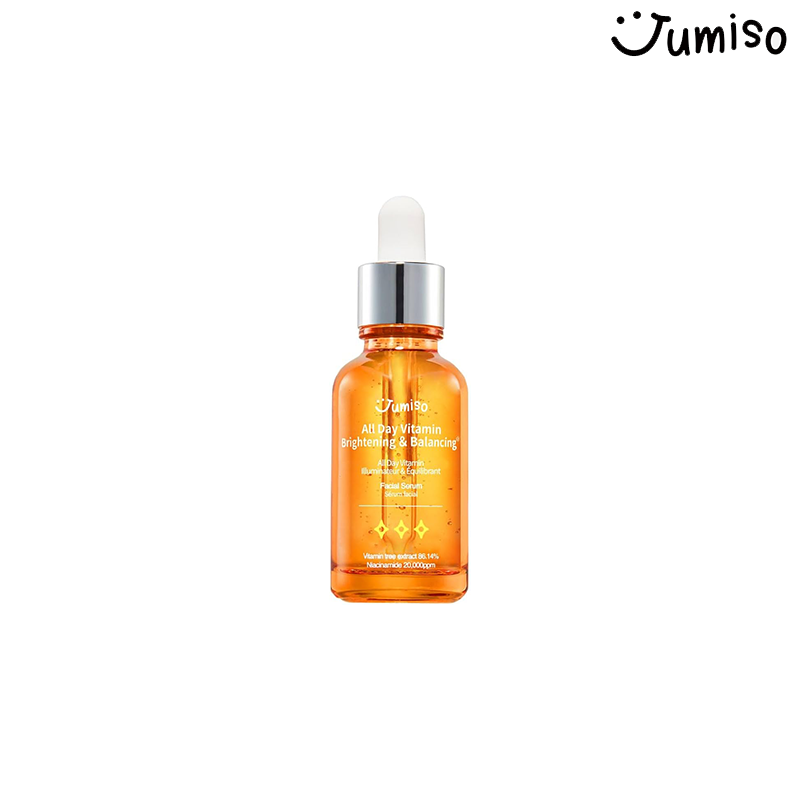 All day Vitamin Brightening & Balancing Facial Serum Jumiso France kbeauty