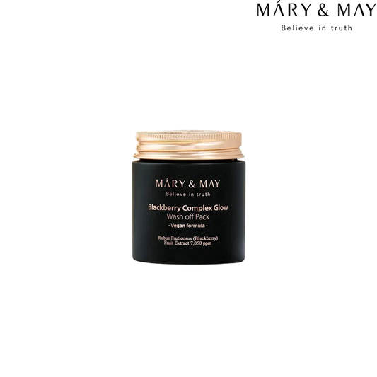 Mary & May Blackberry Complex Glow Wash Off Pack France kbeauty