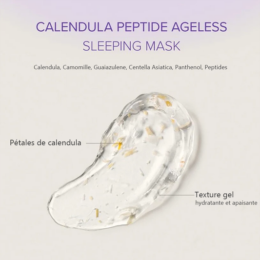 Mary&May Calendula Peptide Ageless Sleeping Mask France Kbeauty