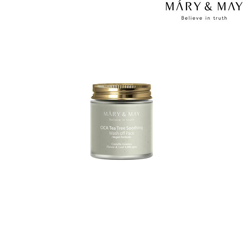 Mary & May Cica Tea Tree Soothing Wash Off Pack France kbeauty