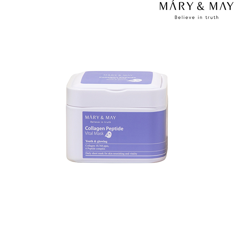 Mary&May Collagen Peptide Vital Mask France Kbeauty