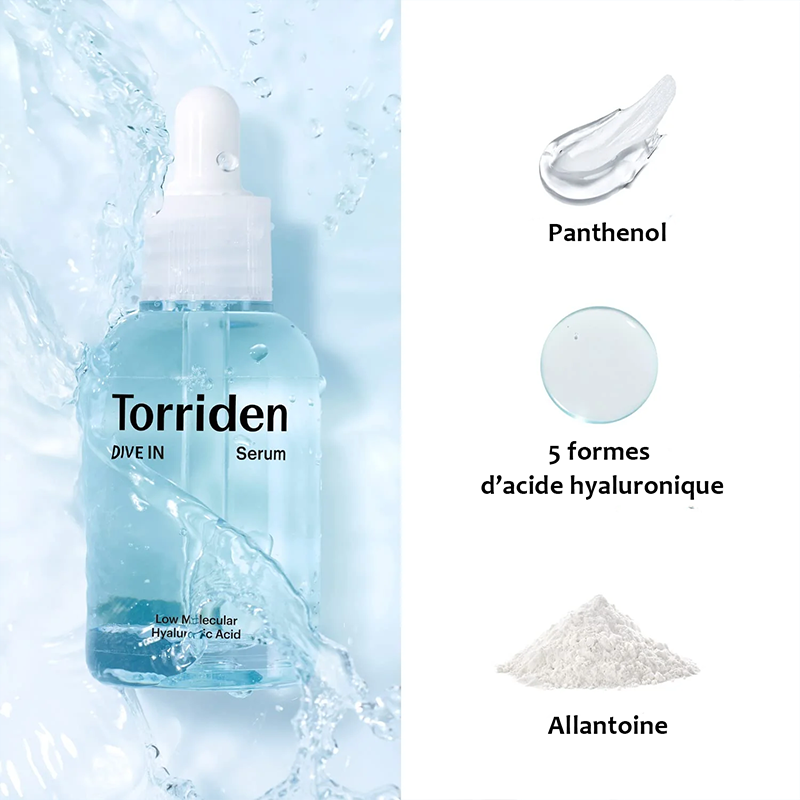 Torriden Dive-In - Low Molecule Hyaluronic Acid Serum kbeauty France