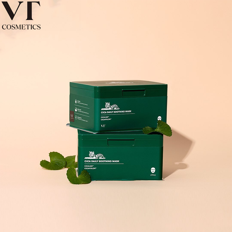 VT Cosmetics Cica Daily Soothing Mask France kbeauty