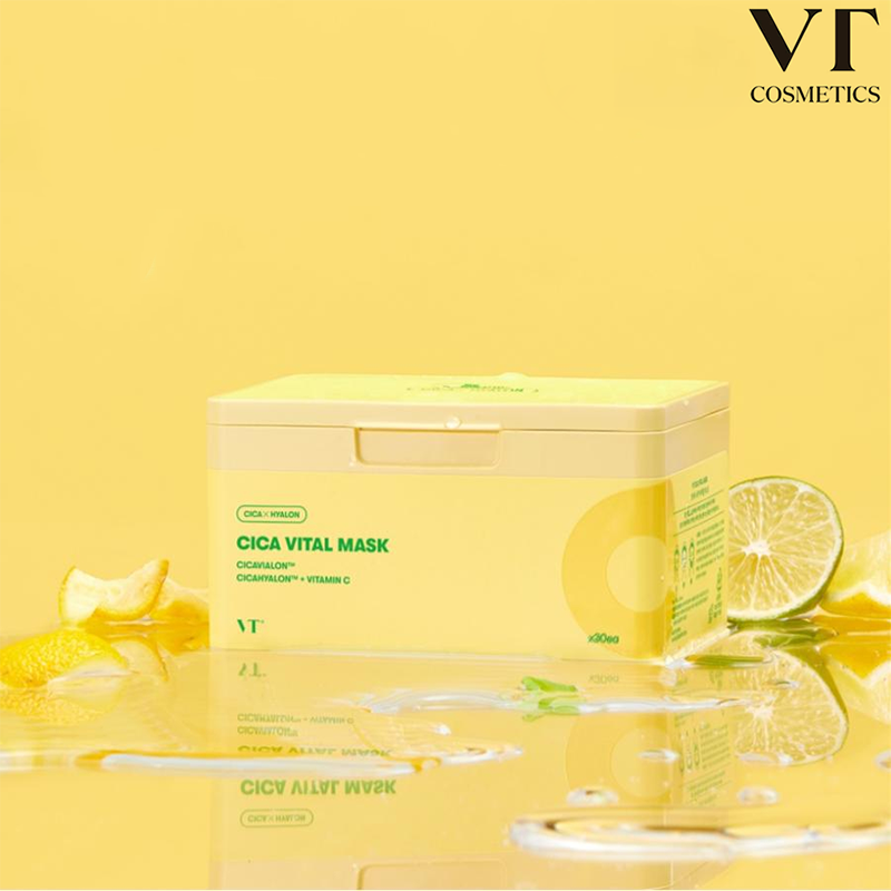 VT Cosmetics Cica Vital Mask France kbeauty