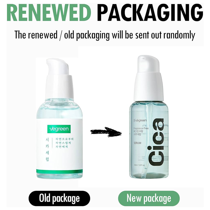 Vegreen Fragrance Free Cica Serum 