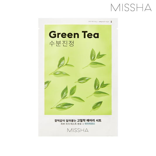 masque tissu Missha Airy Fit Sheet Mask green tea