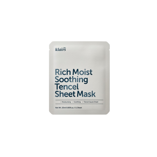 Dear Klairs Rich Moist Soothing Tencel Sheet Mask
