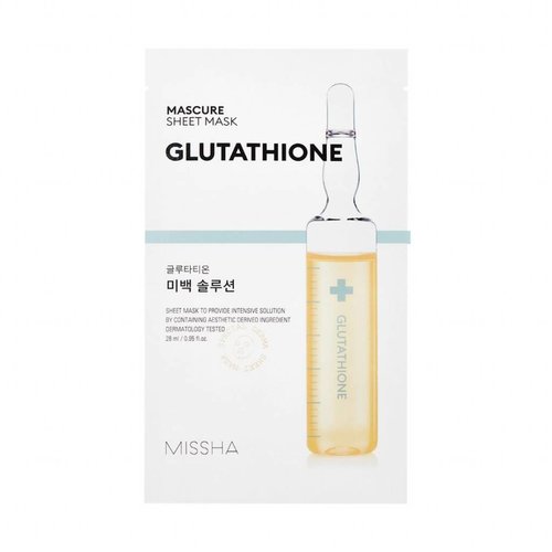 Missha Masque en tissu Mascure Sheet Mask Glutathione